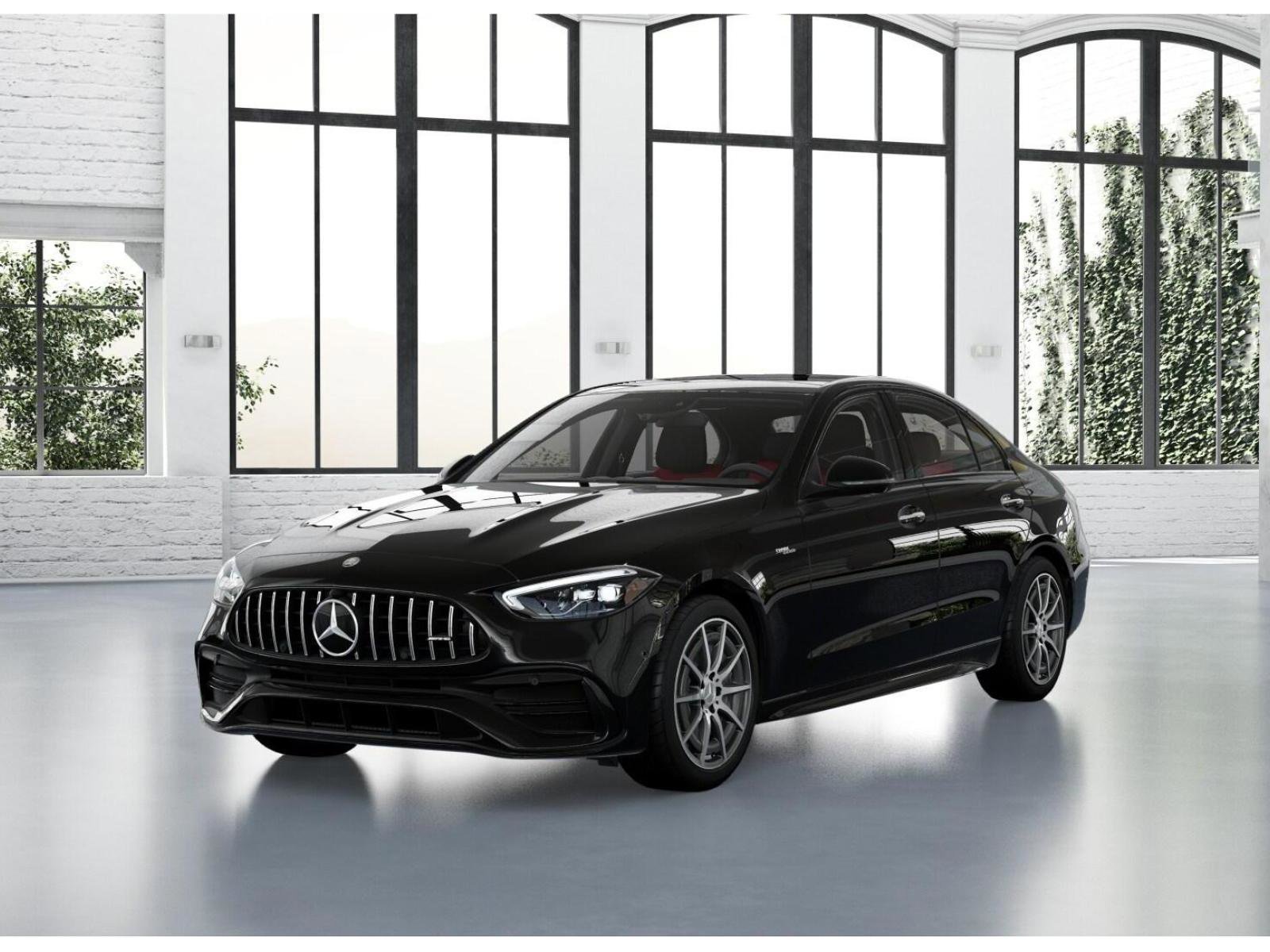 New 2026 Obsidian Black Metallic Mercedes-Benz AMG® C 43 4MATIC® Sedan image 82
