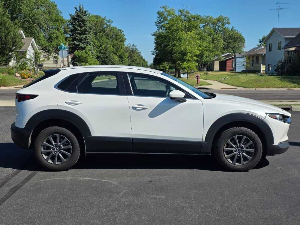 Used 2022 Snowflake White Pearl Mica Mazda 2.5 S image 1