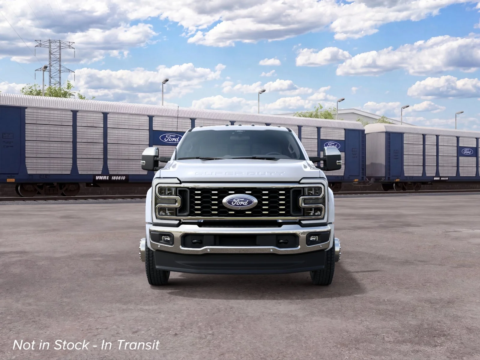 New 2027 Star White Metallic Tri-Coat Ford King Ranch image 3