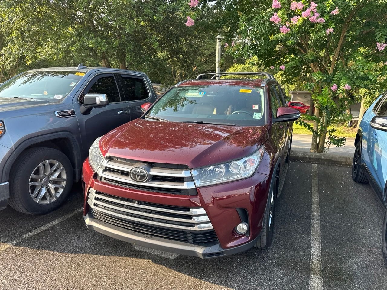 Used 2018 Red Toyota Limited Platinum image 1