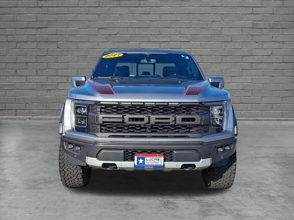 Used 2021 Iconic Silver Metallic Ford Raptor image 4