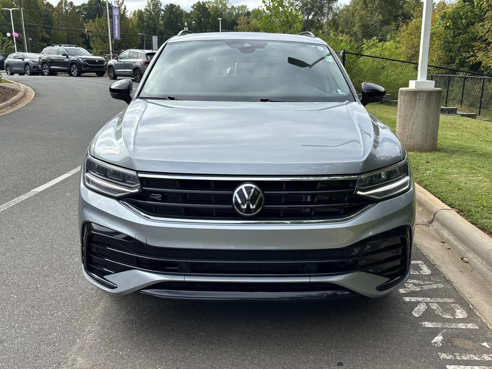 Certified Used 2023 Pyrite Silver Metallic Volkswagen SE R-Line Black image 8