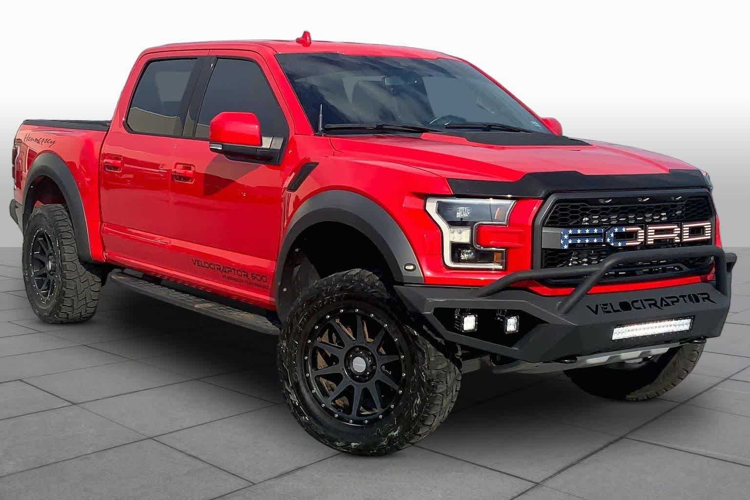 Used 2020 Race Red Ford Raptor image 3