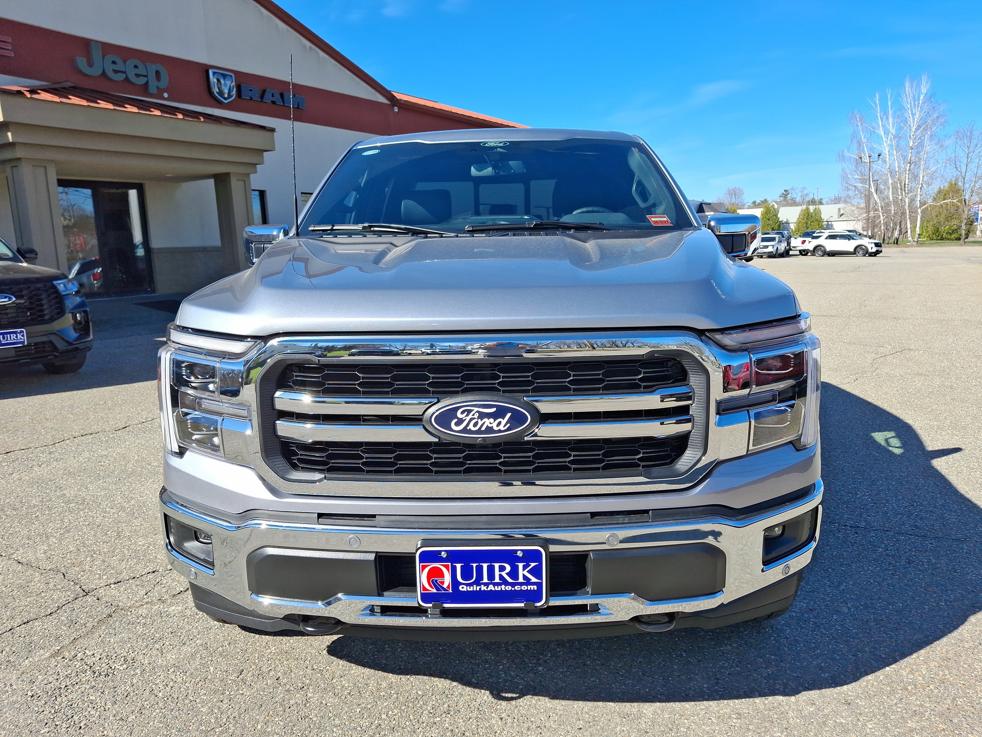 New 2026 Iconic Silver Metallic Ford Lariat® image 8