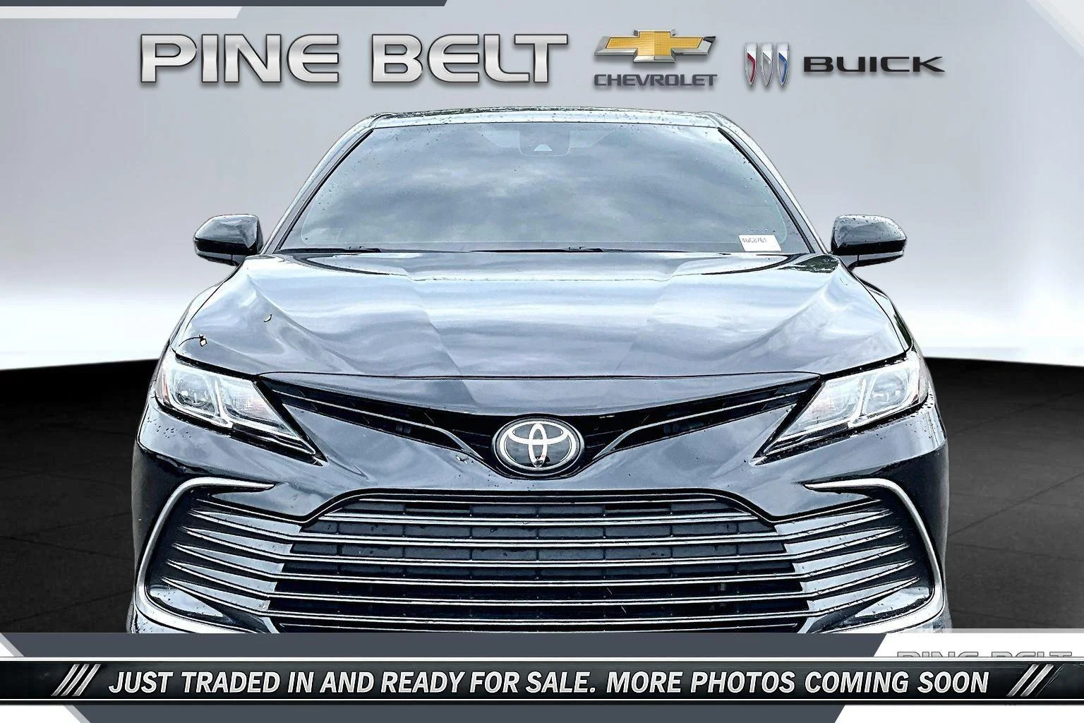 Used 2023 Midnight Black Metallic Toyota LE image 3