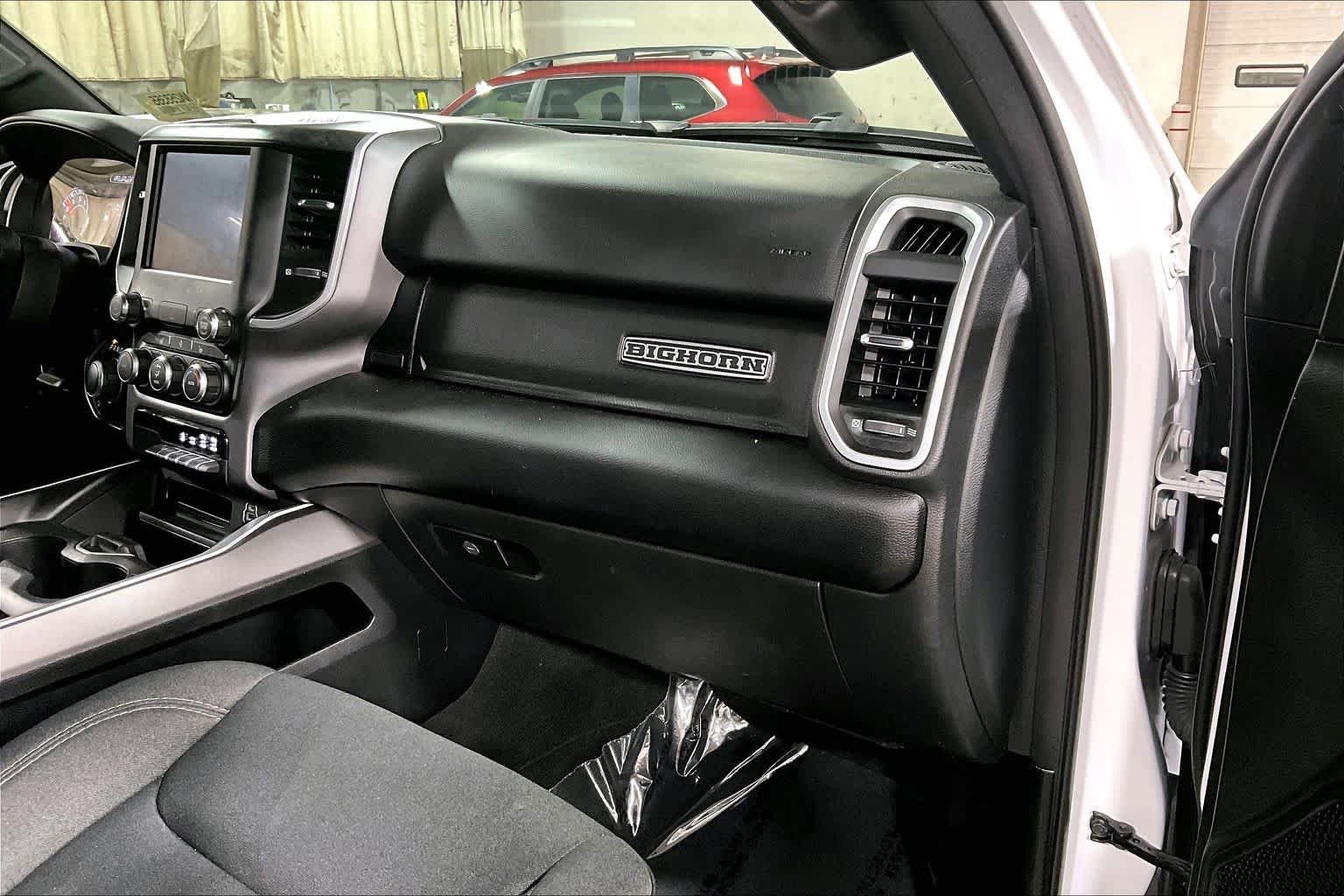 Used 2022 Bright White Clearcoat Ram Big Horn image 42