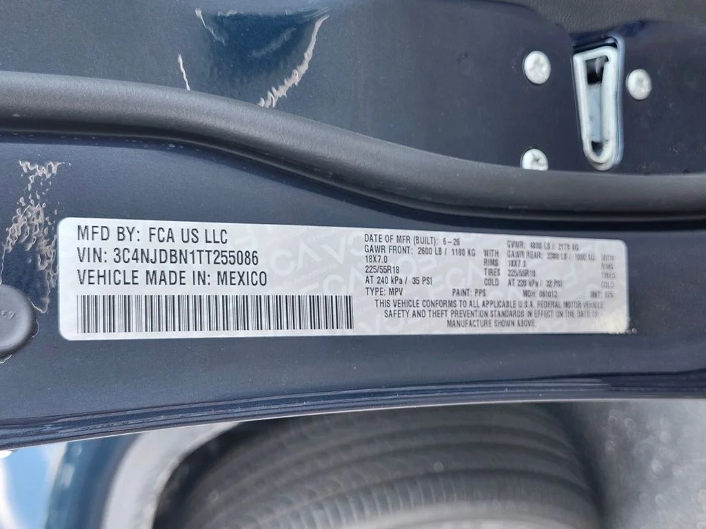 New 2026 Fathom Blue Pearl Coat Jeep Latitude image 36