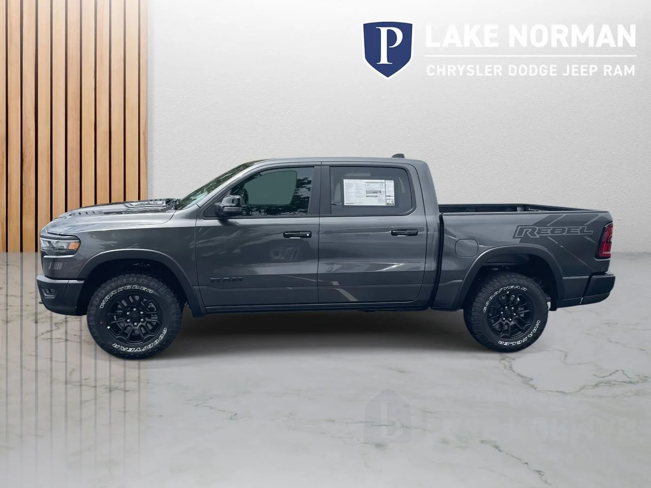 New 2026 Granite Crystal Metallic Clear-Coat Exterior Paint RAM Rebel image 6