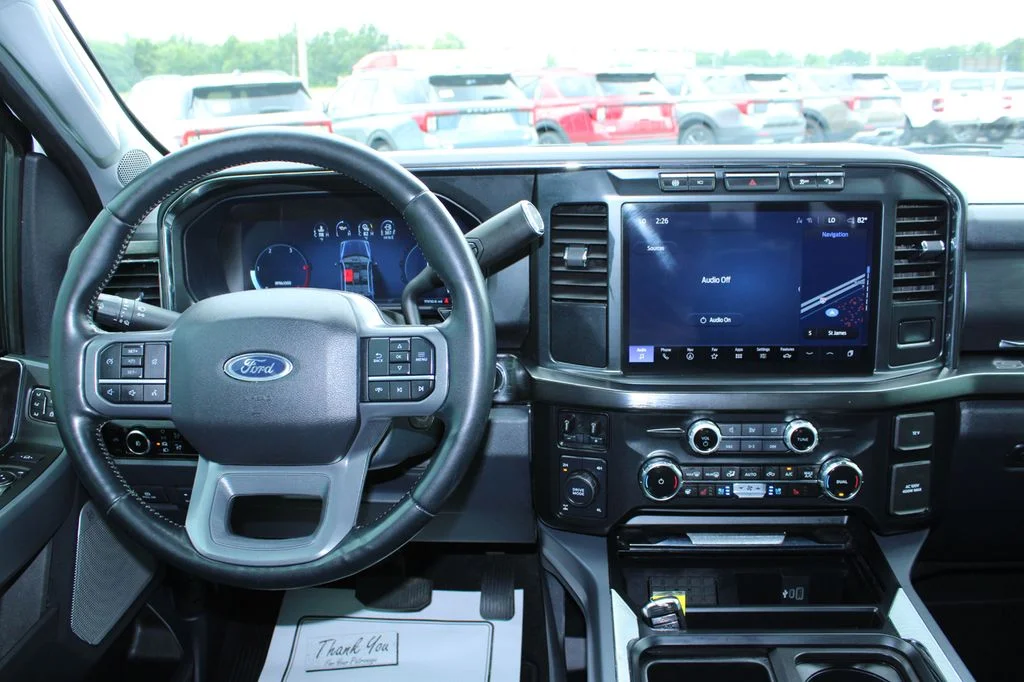 Used 2024 Oxford White Ford Lariat image 33