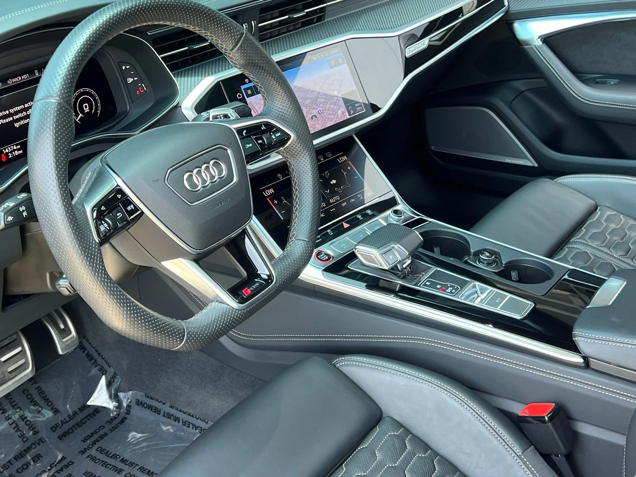 Used 2024 Black Audi 4.0T Performance image 2