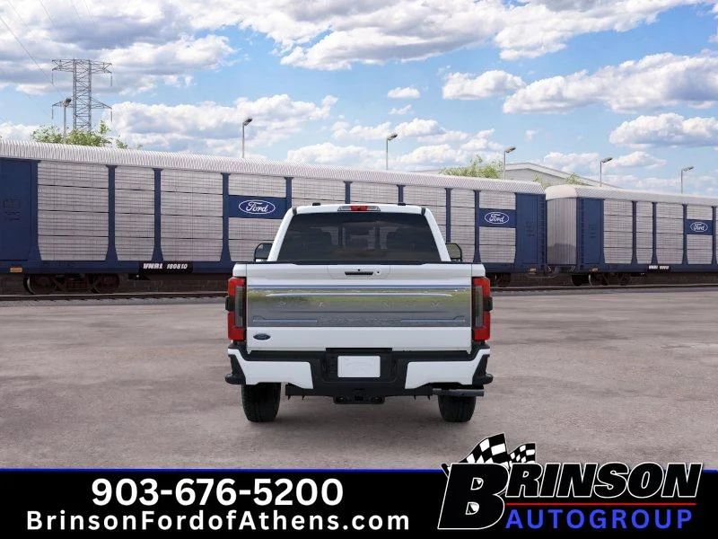 New 2026 Star White Metallic Tri-Coat Ford F-250® Platinum® image 5