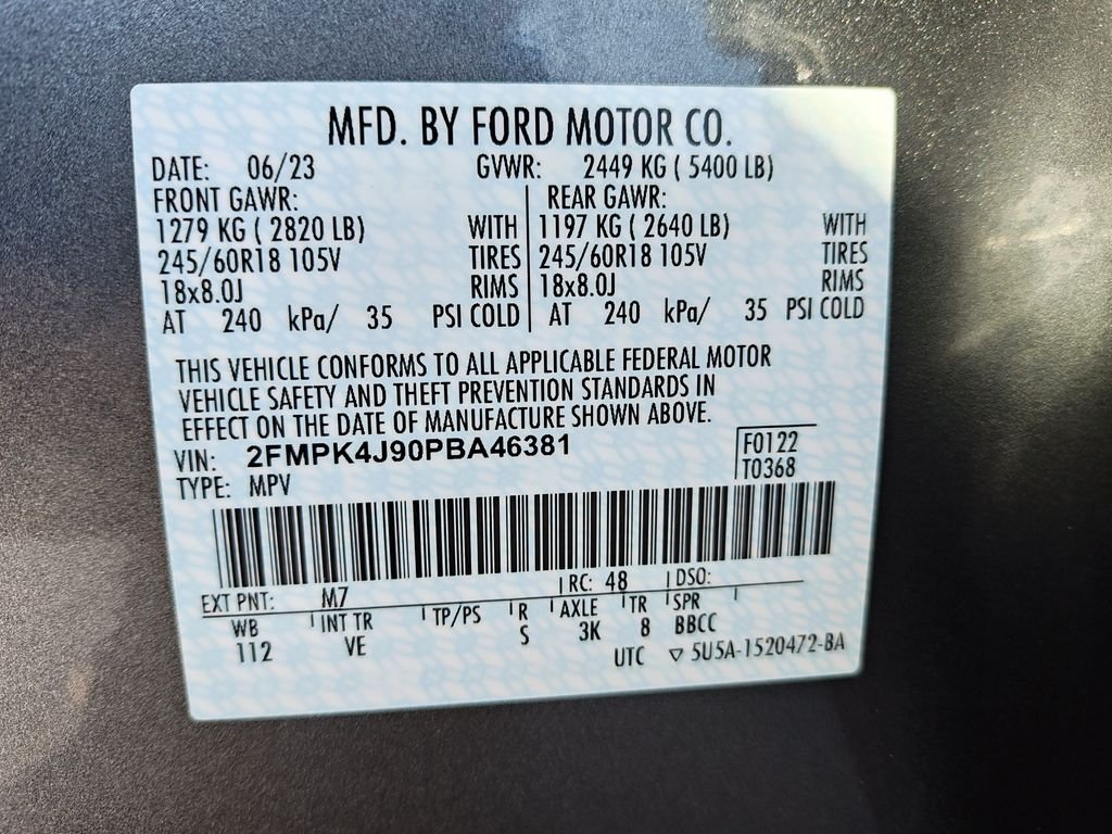 Used 2023 Gray Ford SEL image 25