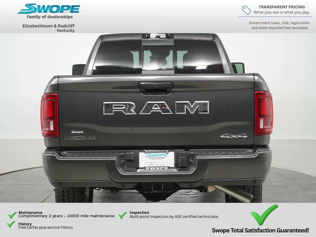 New 2026 Granite Crystal Metallic Clearcoat RAM Big Horn image 4