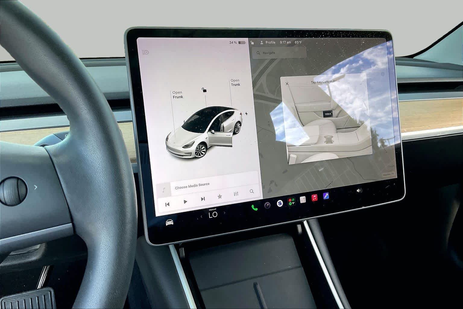 Used 2020 Pearl White Multi-Coat Tesla Standard Range image 5