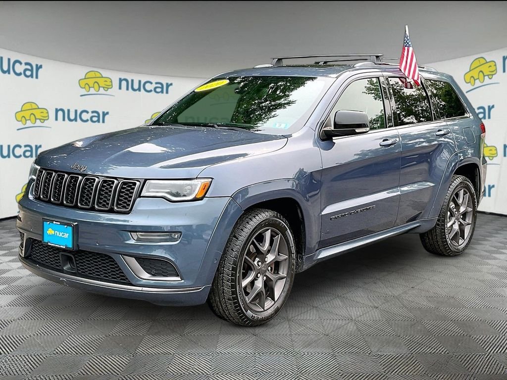 Used 2020 Blue Jeep Limited X image 3