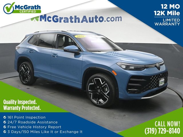Pre-Owned 2026 Volkswagen Tiguan SEL R-Line Turbo 4D Sport Utility