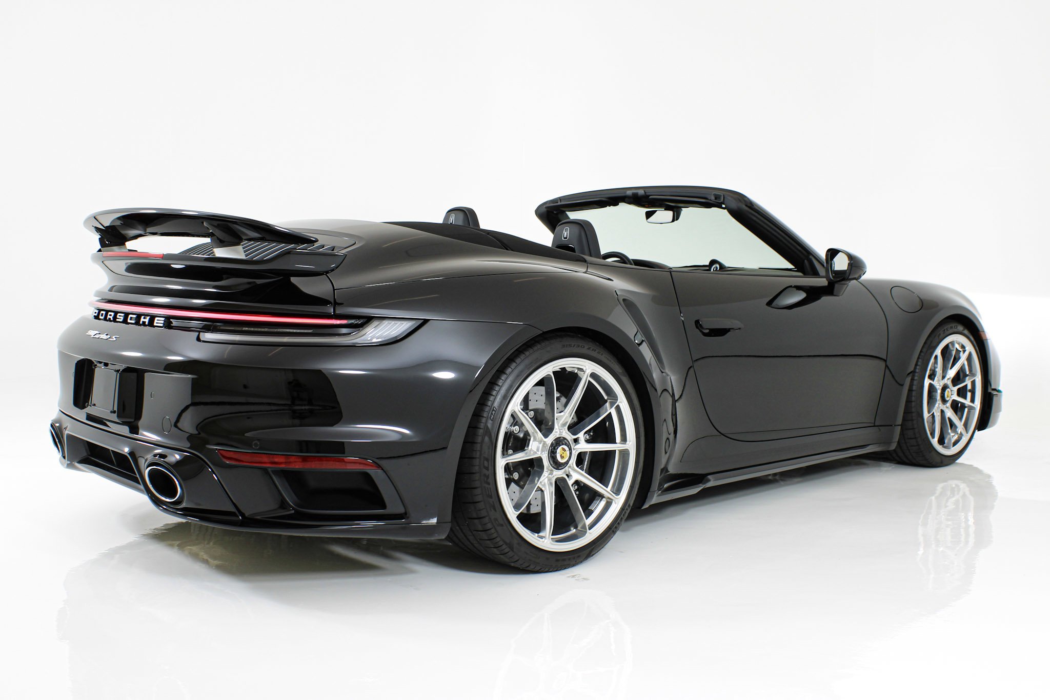 Used 2024 Black Porsche Turbo S Cabriolet image 11