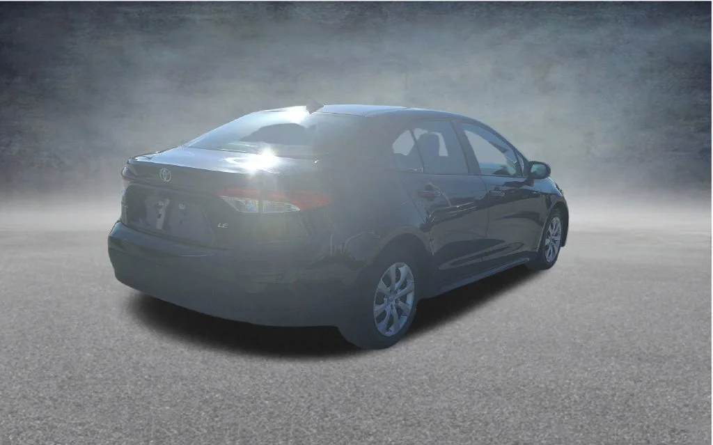 Used 2025 Black Toyota LE image 7
