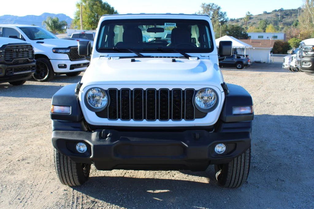 New 2026 Bright White Clear-Coat Exterior Paint Jeep Sport image 2