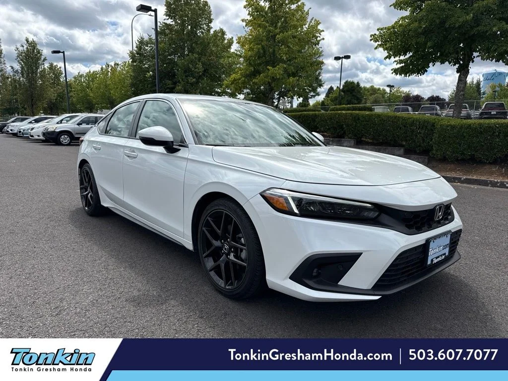 Used 2024 Platinum White Pearl Honda Sport Touring image 1
