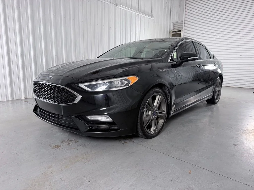 Used 2017 Shadow Black Ford Sport image 1