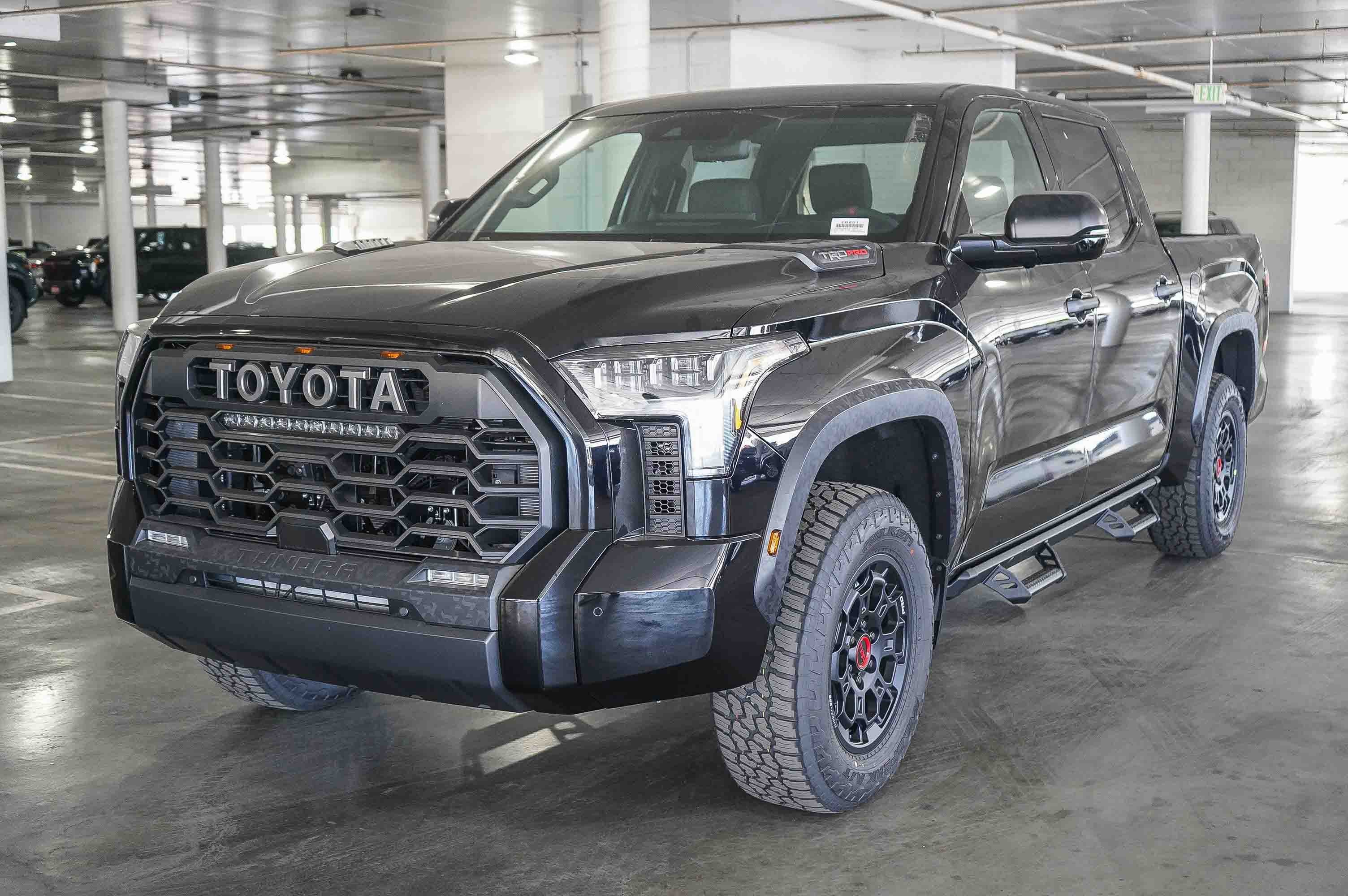 New 2026 Midnight Black Metallic Toyota TRD Pro image 3