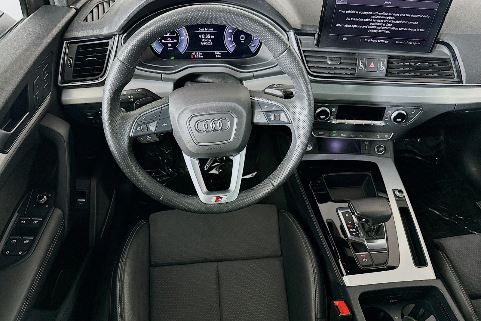 Used 2024 Mythos Black Metallic Audi S line Prestige image 5