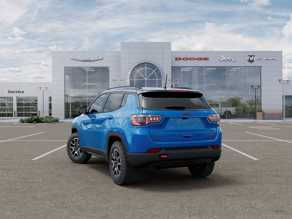 New 2026 Blue Pearl Jeep Trailhawk image 3