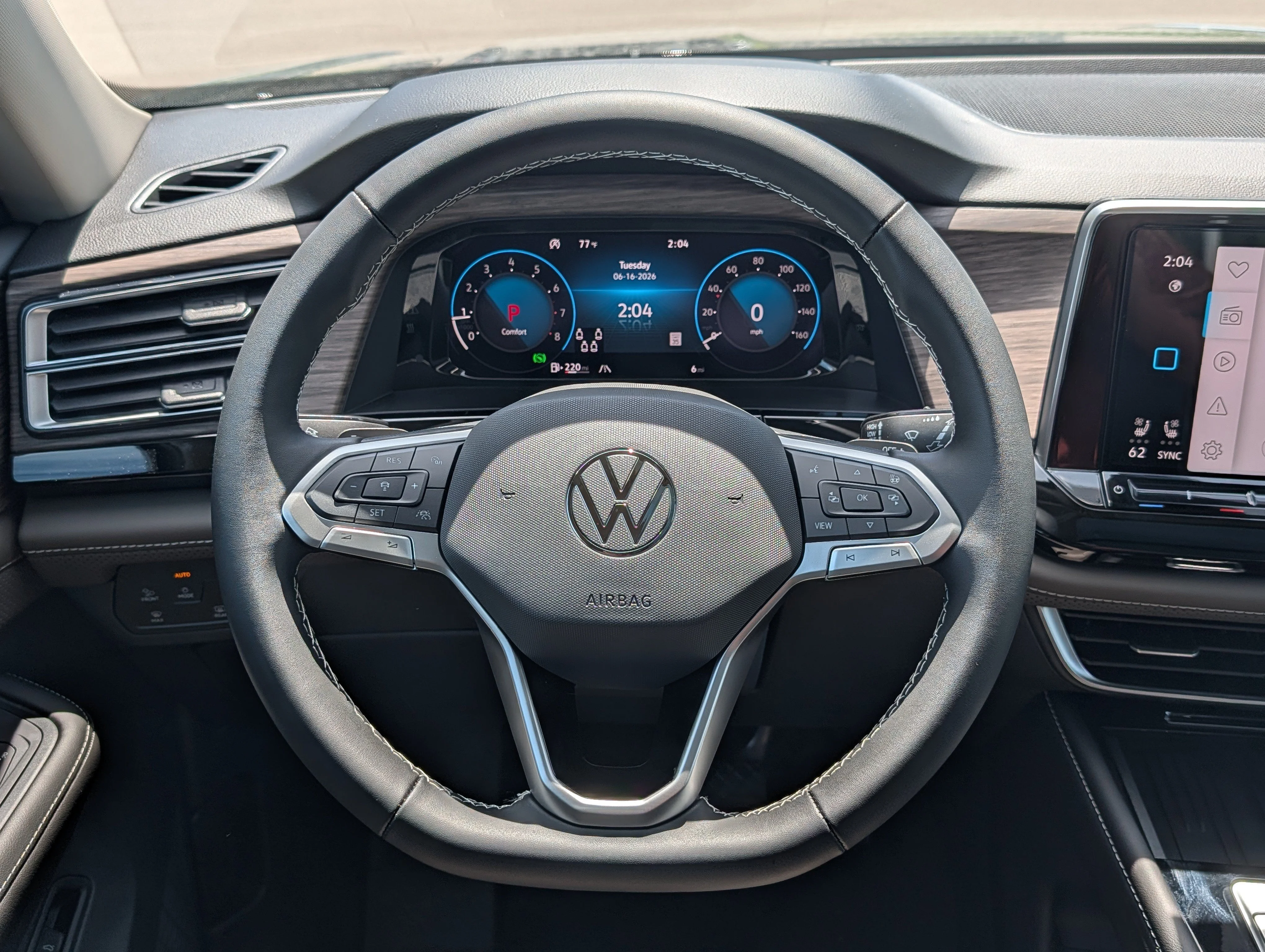 New 2026 Opal White Pearl Volkswagen 2.0T SEL image 11
