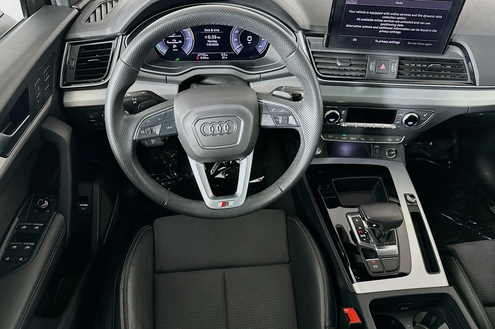 Used 2024 Mythos Black Metallic Audi S line Prestige image 5
