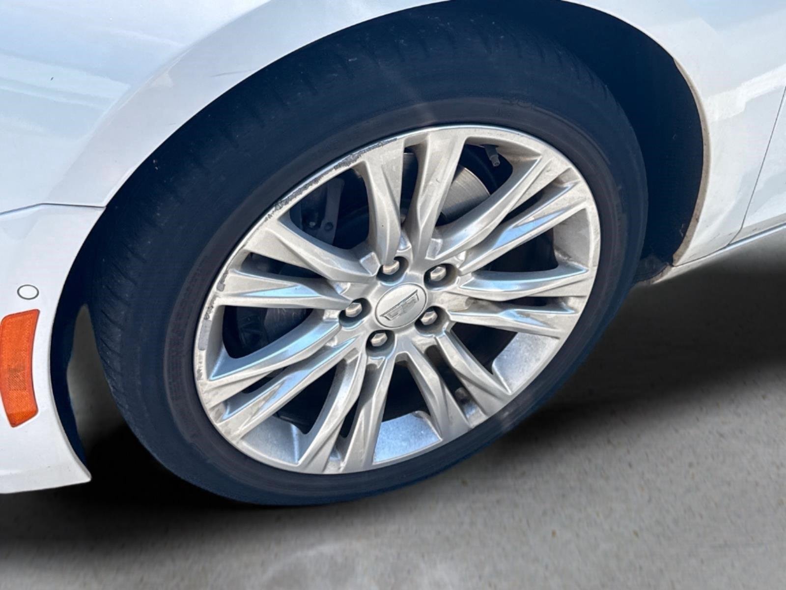 Used 2019 Crystal White Tricoat Cadillac Luxury image 3