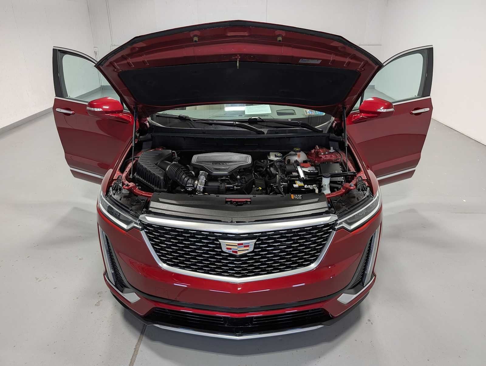 Used 2024 Radiant Red Tintcoat Cadillac AWD Premium Luxury image 13