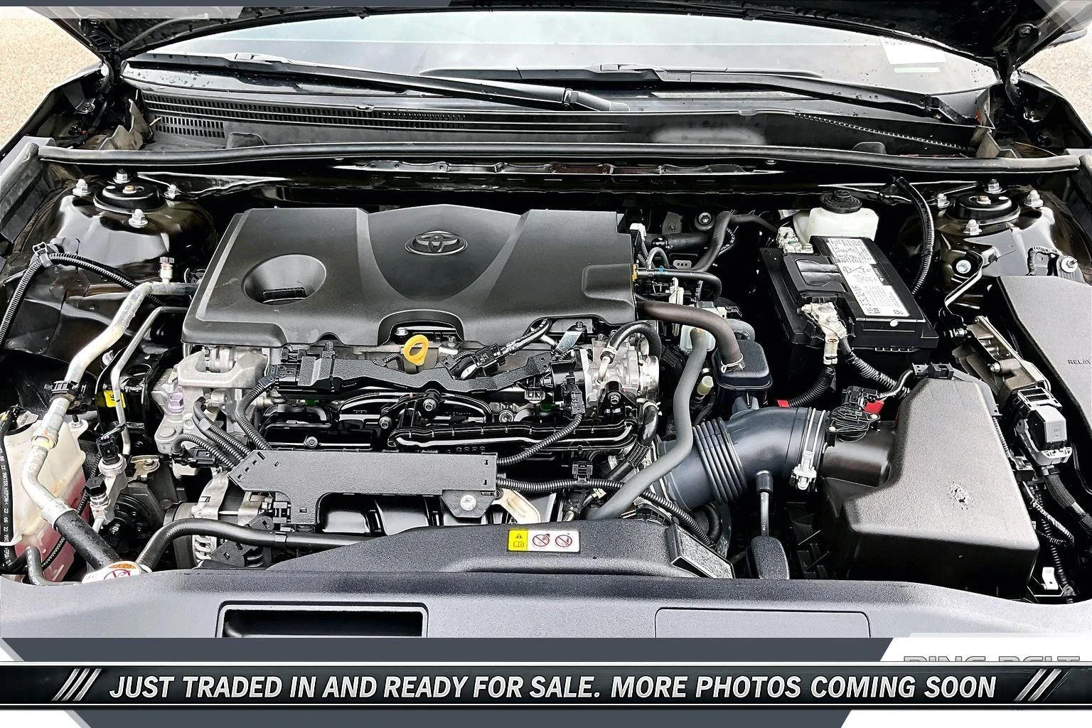 Used 2023 Midnight Black Metallic Toyota LE image 8