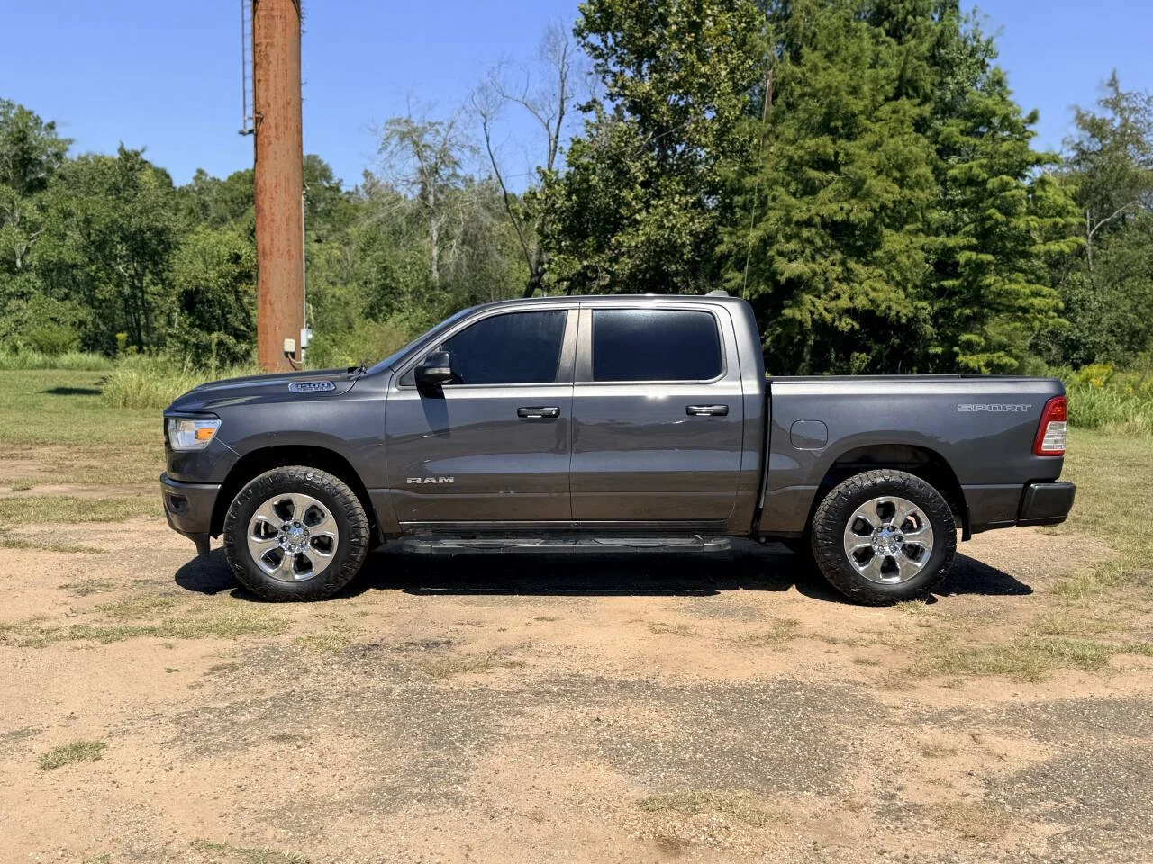 Used 2022 Gray RAM Big Horn 4x2 4dr Crew Cab 5.6 ft. SB Pickup image 2
