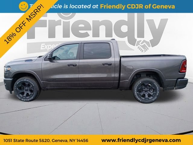 New 2026 Granite Crystal Metallic Clear-Coat Exterior Paint RAM Big Horn/Lone Star image 8