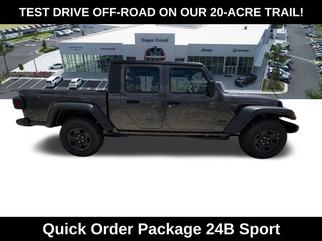 New 2026 Granite Crystal Metallic Clear-Coat Exterior Paint Jeep Sport image 3