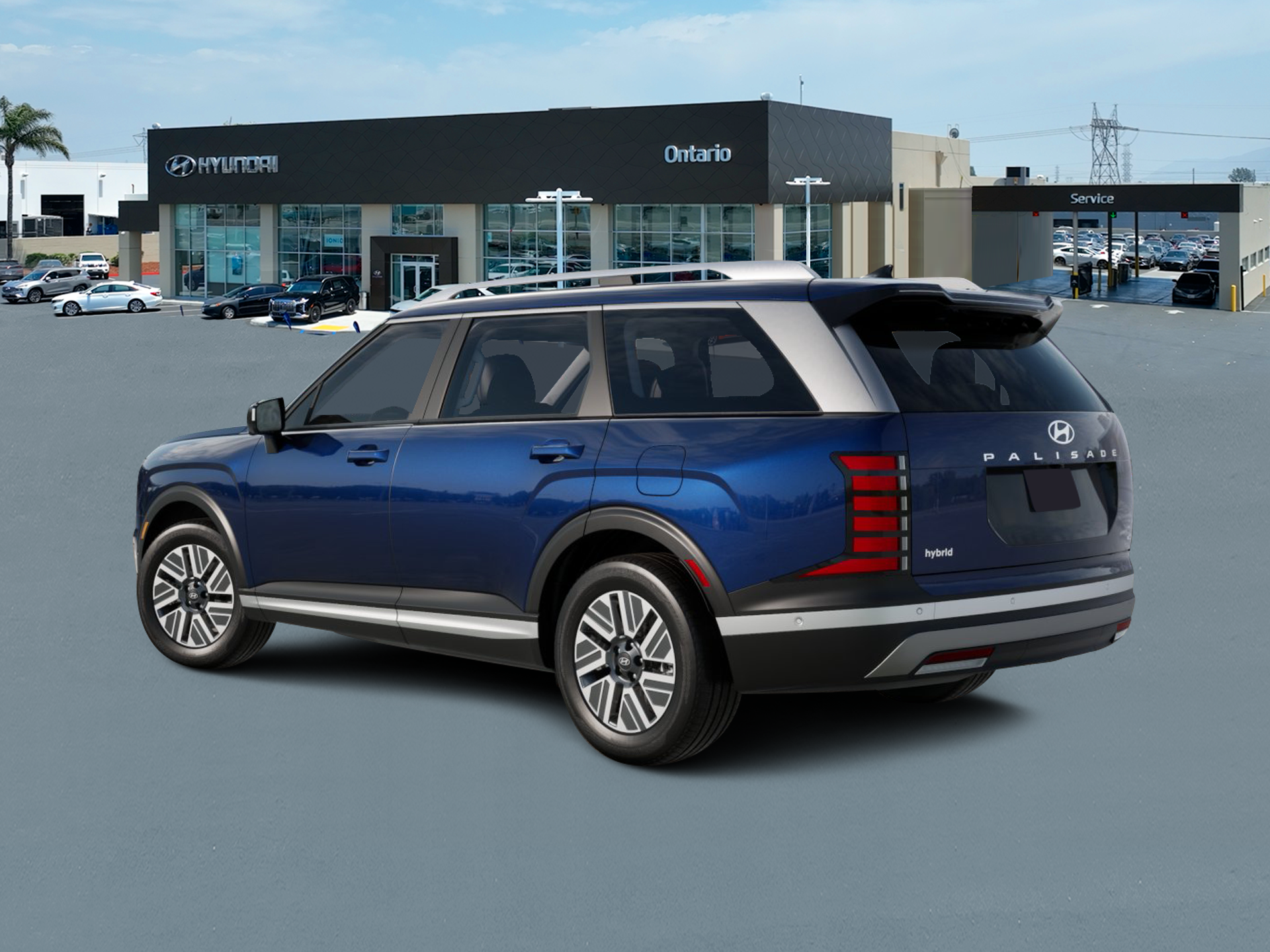 New 2026 Blue Hyundai SEL Premium image 4