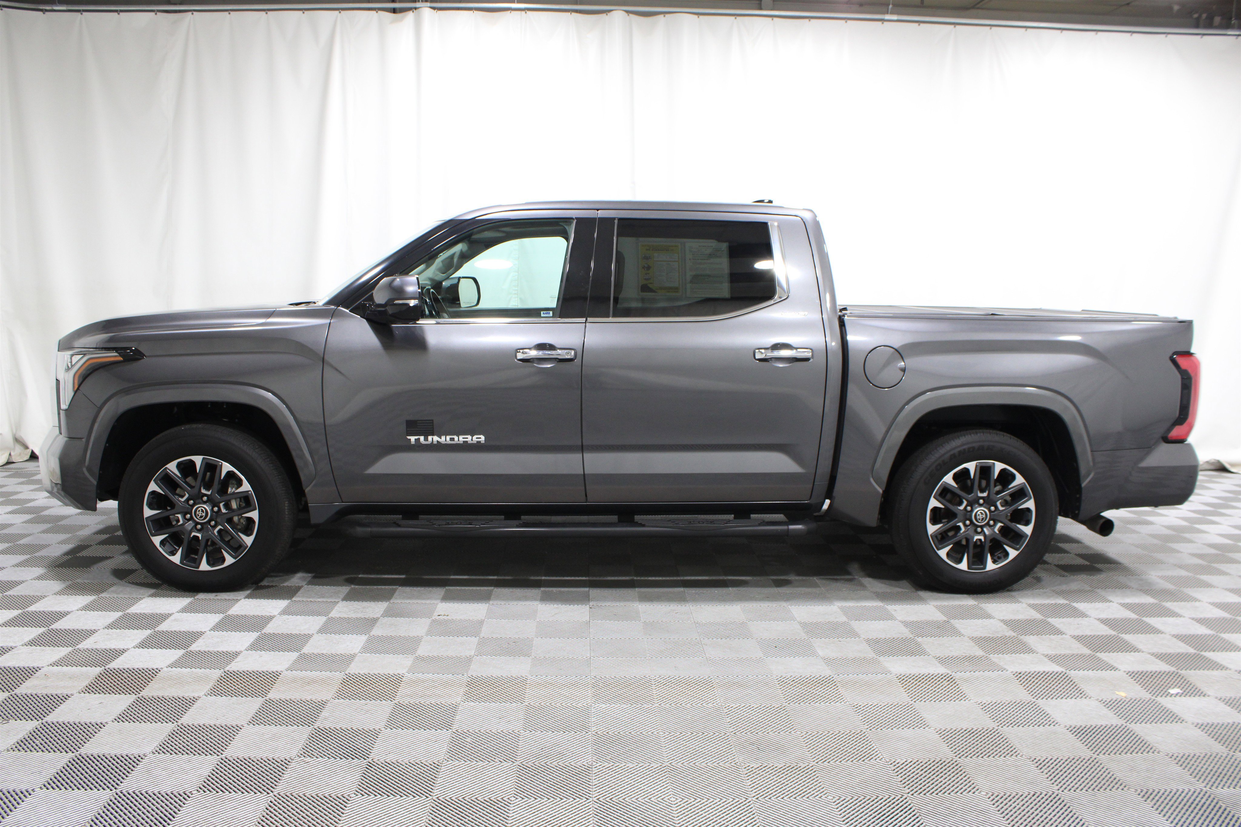 Used 2022 Magnetic Gray Metallic Toyota Crew Cab Limited image 33