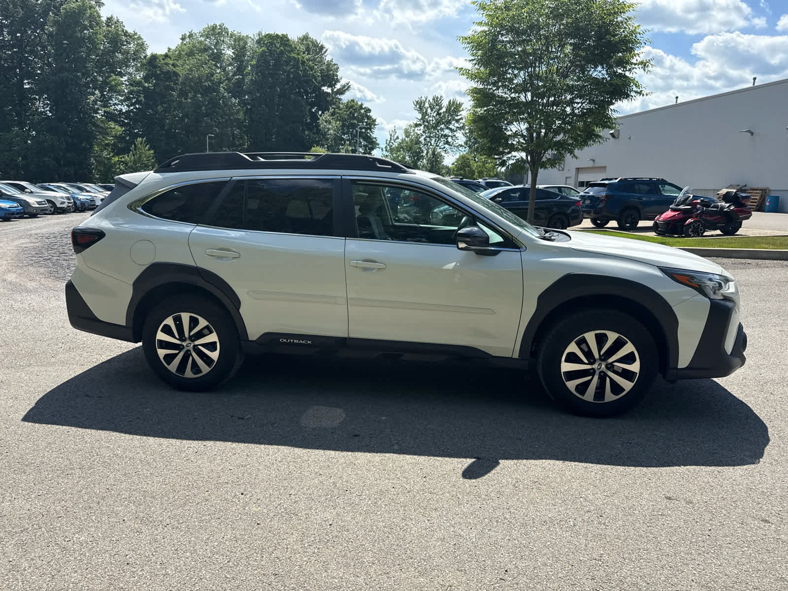 Certified Used 2024 Crystal White Pearl Subaru Premium image 4