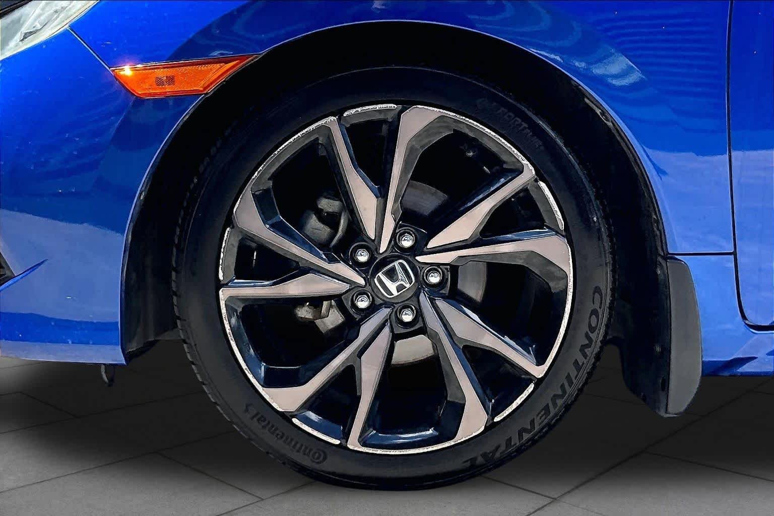 Used 2019 Aegean Blue Metallic Honda Sport image 11