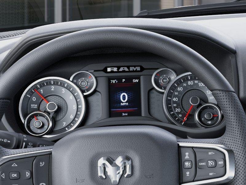 New 2026 Diamond Black Crystal Pearl-Coat Exterior Paint RAM RAM 1500 BIG HORN CREW CAB 4X4 image 17