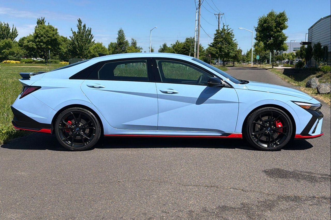 New 2026 Blue Hyundai Sedan image 2