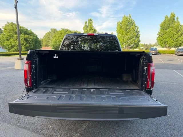 Certified Used 2025 Black Ford Lariat 5.5ft Bed image 21