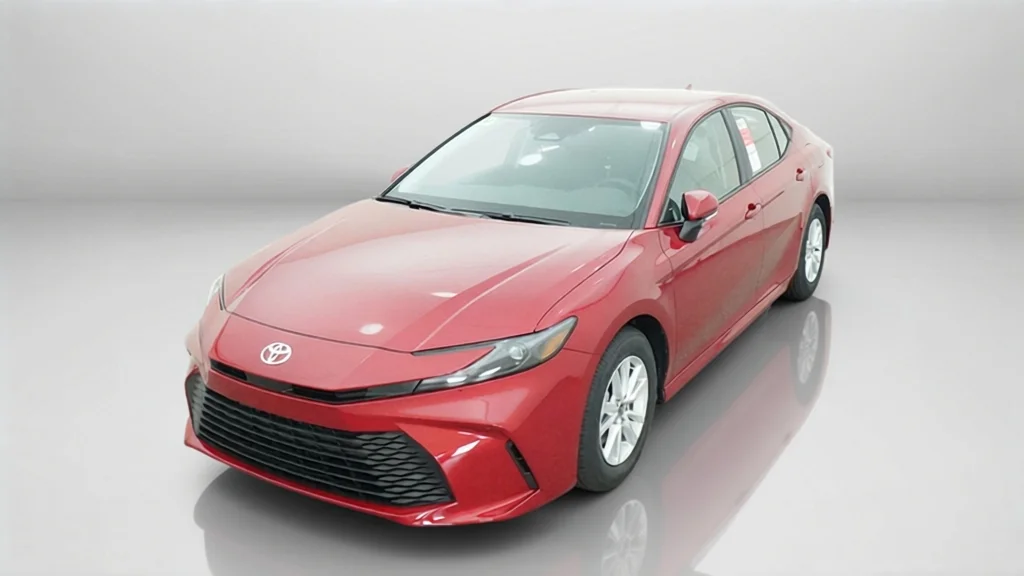 New 2026 Supersonic Red Toyota LE image 10