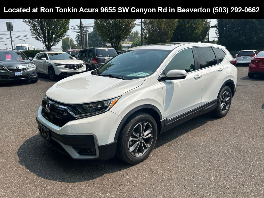 Used 2020 Platinum White Pearl Honda EX-L image 8