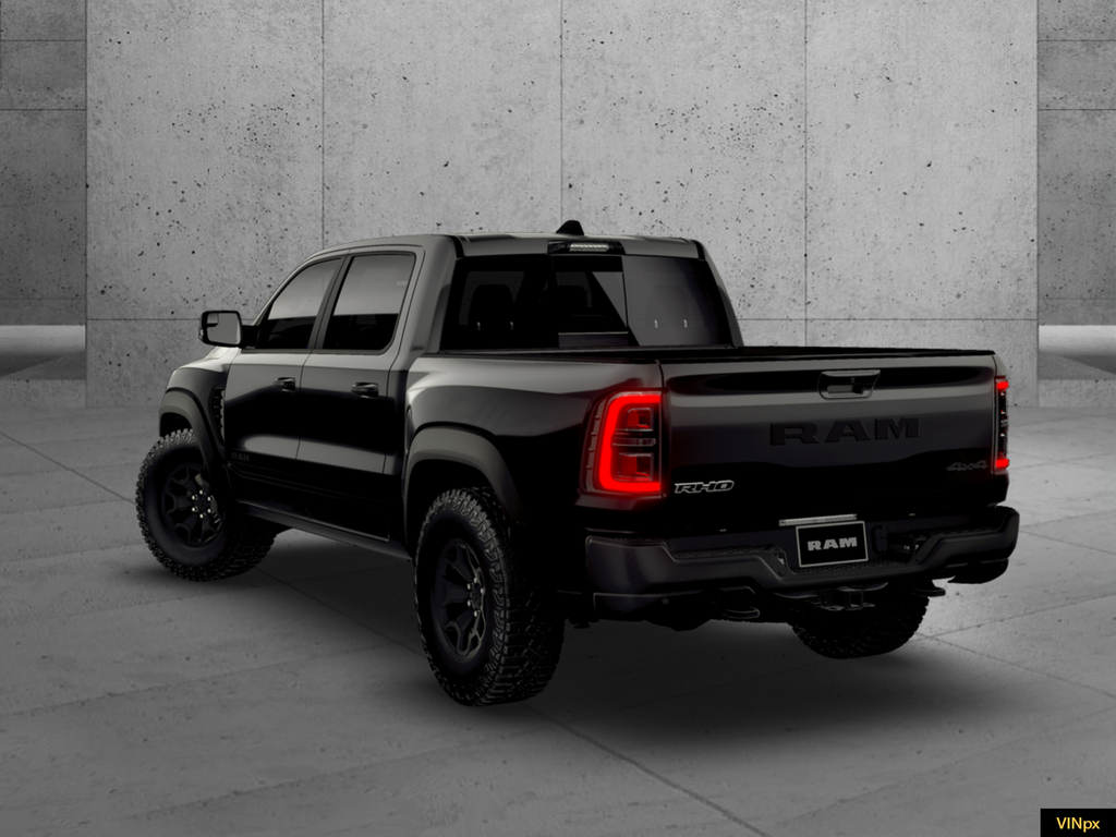 New 2026 Diamond Black Crystal Pearl-Coat Exterior Paint RAM RHO image 1