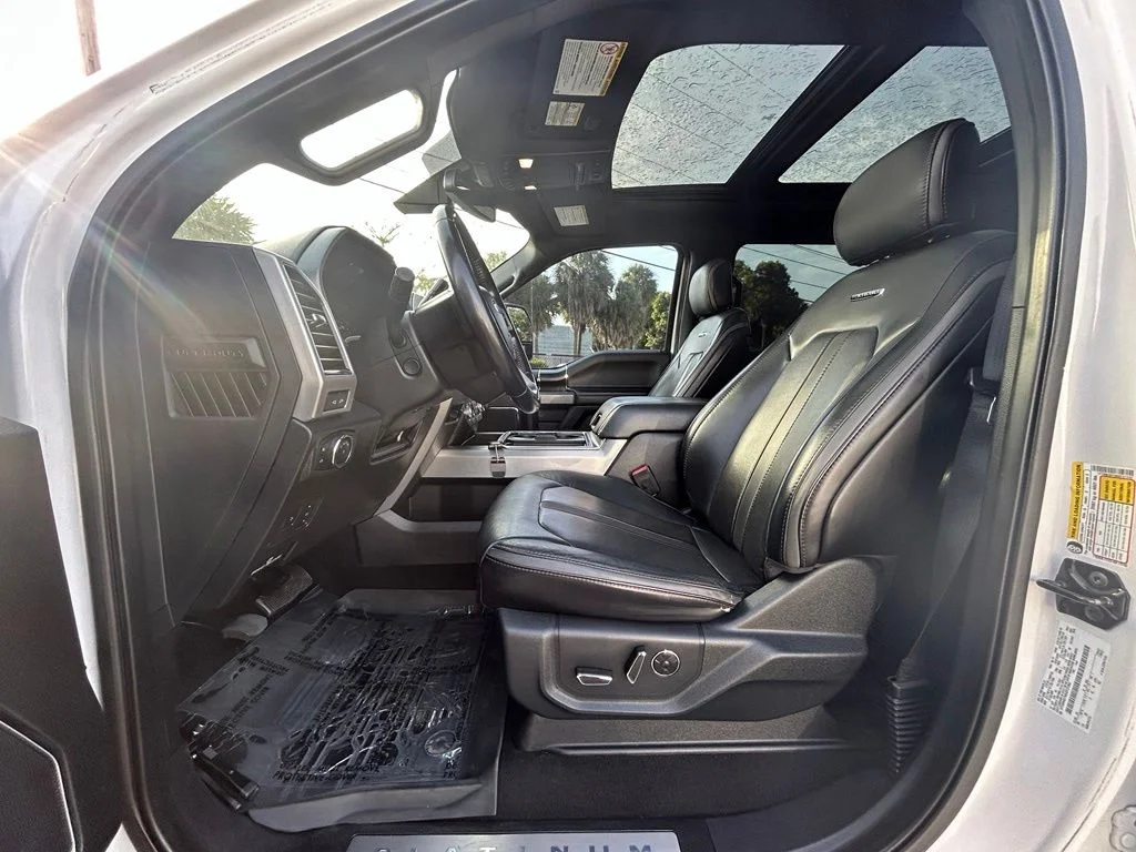 Used 2019 White Platinum Clearcoat Metallic Ford Platinum image 11