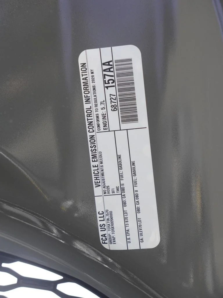 New 2026 Destroyer Gray Clear-Coat Exterior Paint Dodge GT Plus HEMI V8 image 30