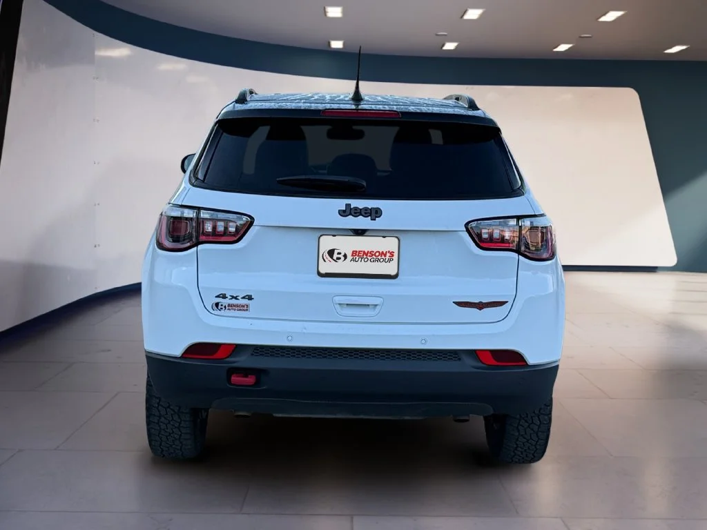 Used 2025 White Jeep Trailhawk image 4