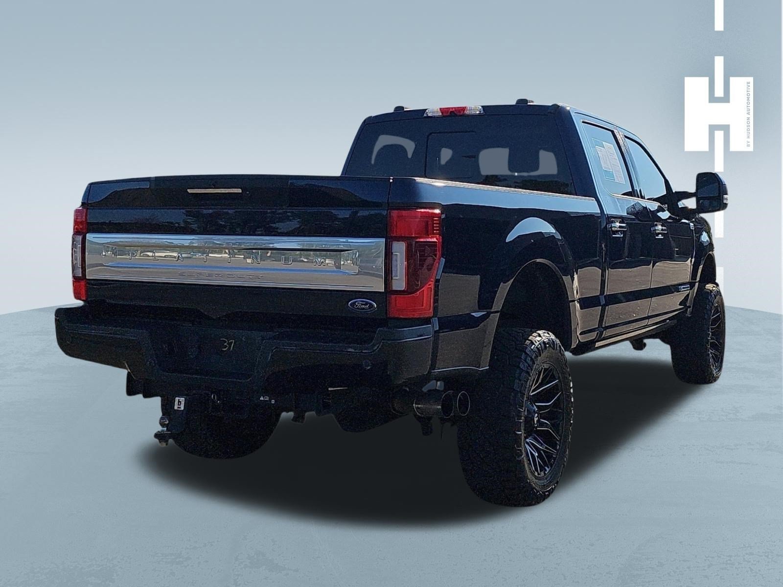 Used 2022 Antimatter Blue Metallic Ford Platinum image 3